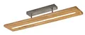 Produktbild: Trio Leuchten LED Deckenleuchte Brad 623710130, Metall Nickel antik, Holz, inkl. 27 Watt LED, Switch Dimmer, Braun