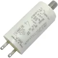Produktbild: Anlaufkondensator Motorkondensator 4µF 400V 25x51mm Stecker 2,8x0,8mm ICAR 4uF