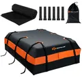 Produktbild: 600 L Auto Dachbox Dachkoffer Faltbare Aufbewahrungsbox Dachtasche 132x100x43 cm