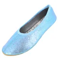 Produktbild: Beck Mädchen Basic Glitzer Gymnastikschuhe, Blau, 35 EU