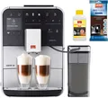 Produktbild: Melitta Kaffeevollautomat Barista TS Smart® F850-101, silber, 21 Kaffeerezepte & 8 Benutzerprofile, 2-Kammer Bohnenbehälter