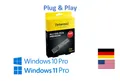 Produktbild: Intenso M.2 NVMe 250GB/500GB/1TB/2TB SSD Festplatte mit Windows 11
