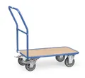 Produktbild: Magazinwagen Plattformwagen Ladefläche 850x500mm Tragkraft 400kg Fetra 2100