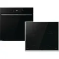 Produktbild: Gorenje Dark Pepper Set SID - Backofen BOS6737E20FBG + Induktionskochfeld GI6401BX autark - Schwarz