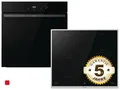 Produktbild: Backofenset Gorenje Dark Pepper SID Backofen BOS6737E20FBG + Kochfeld GI6401BX