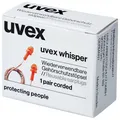 Produktbild: 10 Paar UVEX WHISPER wiederverwendbare Gehörschutzstöpsel Ohrstöpsel Minibox
