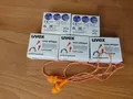 Produktbild: Uvex Whisper Gehörschutzstöpsel, Orange, 5 Paar mit Kordel