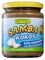 Produktbild: (43,60 EUR/kg) Rapunzel Samba Kokos 250g – Veganer Bio Schokoaufstrich mit Kokos