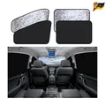 Produktbild: Magnetischer Sonnenschutz Seitenscheibe Auto 4PCS UV-Schutz Sichtschutz Schwarz