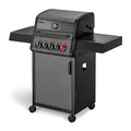 Produktbild: Enders Gasgrill Hyde 3 SIKR Turbo, 3-Brenner aus Edelstahl für kraftvolles direktes und indirektes Grillen, 800 °C TURBO ZONE, SWITCH GRID, Infarot-Backburner und Seitenkocher #8040