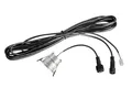 Produktbild: S-Polytec PREMIUM Mini LED- Einbauspots Warmweiss 3.000K, DIMMBAR, IP65, FUNK 3W Einbaustrahler Terrassenüberdachung, Bad, Sauna mit Fernbedienung (SILBER, 1x LED-Spot)