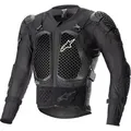 Produktbild: Alpinestars Hoodie Bionic Action V2 Protektorenjacke Atmungsaktiv belüftet kühlend schwarz S