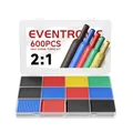 Produktbild: Schrumpfschlauch Set 600 Stück, Eva-Material ‌Upgrade,  , Insgesamt 27 m, 5 F...