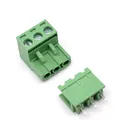 Produktbild: 20 Stück 3Pin Schraubklemmen – Steckbare PCBKlemmen 5,08 mm Raster, 300 V 15 ...
