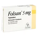 Produktbild: FOLSAN 5 mg Tabletten 50 St.