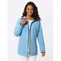 Produktbild: Langjacke CASUAL LOOKS, Damen, Gr. 40, blau (aqua), 100% Polyester, unifarben, Jacken Langjacke