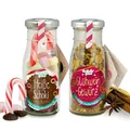 Produktbild: Heiße Schoki und Glühweingewürz – Geschenk-Set zum Selbermachen von Heißer Schokolade und Glühwein