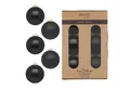 Produktbild: INGE-GLAS® Weihnachtsbaumkugel Christbaumkugeln Weihnachtskugeln Glas Ø 10 cm 6 Stück ebony black