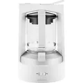 Produktbild: Krups Kaffeemaschine T 8.2, KM468210, mit Glaskanne, 1,25 Liter, 850 Watt, weiß, bis zu 10 Tassen