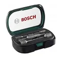 Produktbild: Bosch 6tlg.Steckschlüssel Set (1/4 Zoll Sechskantschaft, Ø 6-13 mm, Zubehör Bohr