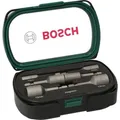 Produktbild: Bosch Steckschlüssel-Set, 50mm, 6-teilig, Bit-Satz