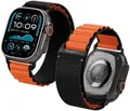 Produktbild: Spigen Fabric Band (hook) Apple Watch 49mm/46mm/45mm/44mm Black Orange