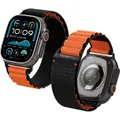 Produktbild: Armband für Smart Watch 49/46/45/44 mm Spigen Uhrarmbänd Schwarz-Orange