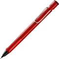 Produktbild: Lamy safari red Druckbleistift - klassicher Minenbleistift mit ergonomischem Griff & Gehäuse aus ASA-Kunststoff - Bleistift mit Feinstrichmine M 41 in Strichbreite 0,5 mm & Radiertip