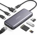 Produktbild: Anker 555 USB-C Docking Hub (8-in-1) PowerExpand Adapter, 85W Power Delivery, 4K