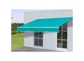 Produktbild: Alu-Markise H792, Gelenkarmmarkise Sonnenschutz 5x3m ~ Polyester Türkis