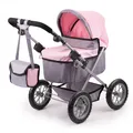 Produktbild: Bayer Design Puppenwagen Trendy grau/rosa