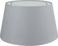 Produktbild: Wogati® Premium Lampenschirm E14/E27 Baumwolle |Grau / Größe: XXL