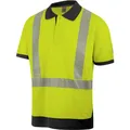 Produktbild: WÜRTH MODYF Warnschutz Poloshirt Fluo EN 20471 gelb anthrazit - Größe XL