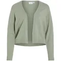 Produktbild: Vila Cardigan Kurzer Feinstrick Cardigan Weiche Strickjacke VIRIL VIRIL SHORT L/S KNIT CARDIGAN-NOOS grün XS (34)
