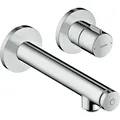 Produktbild: hansgrohe AXOR Uno Select Waschtischmischer Unterputz, Wandmontage, Ausladung 158mm, 45112000, Farbe: Chrom