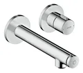 Produktbild: hansgrohe Unterputzarmatur Axor Uno Waschtischmischer Select Wandmontage Ausladung 158 mm - Chrom
