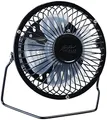 Produktbild: Sichler Haushaltsgeräte USB Tischventilator: Mini-Akku-Tischventilator, Vollmetall, 3 Stufen, 360° neigbar, Ø 10 cm (Ventilator Büro, Auto-Ventilator Akku, Camping)