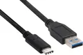 Produktbild: Club 3D USB 3.1 Typ-C auf Typ-A Kabel 1M./3ft. 10Gbps, PowerDelivery