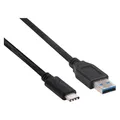 Produktbild: Club 3D USB 3.1 Typ C -> Typ A (1 m, USB 3.2 Gen 2, 60 W) (CAC-1523)