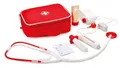 Produktbild: Hape Dein Doktorset Arztkoffer Rollenspiel-Set - aus Holz, Arzt Spielzeug, pädagogisches Lernspielzeug, Arztkoffer für Kinder ab 3 Jahren