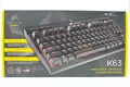 Produktbild: Corsair K63 Mechanische Gaming Tastatur Cherry MX red QWERTZ DE Layout Rote LED