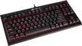 Produktbild: Corsair K63 Mechanische Gaming Tastatur Cherry MX red QWERTZ DE Layout Rote LED
