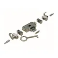 Produktbild: HETTICH Drehstangenschloss DIN links, 25mm, vernickelt
