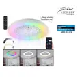 Produktbild: Sichler 2in1-WLAN-Deckenleuchte & Ventilator, RGB-CCT-LEDs, 30W, 1.250 lm, App
