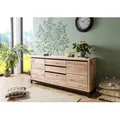 Produktbild: Sideboard Wildeiche 190x45x85 bianco geölt VILLANDERS #251