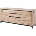 Produktbild: Sideboard Wildeiche 190x45x85 Bianco Geölt Villanders 251