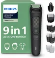Produktbild: Philips Multifunktionstrimmer Philips Multigroom 3000er-Serie Rasierer und Haarschneider MG3946/15, Gesicht, Kopf und Körper, 12 Längeneinstellungen