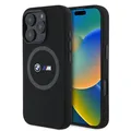 Produktbild: CG Mobile BMW HC M Handyhülle entworfen für iPhone 16 Pro, langlebig, stoßfest, kompatibel mit Magsafe, Silikon Bedruckte Ringhülle schwarz