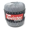 Produktbild: TWISTER Häkelgarn Silber - 100g