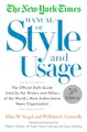 Produktbild: The New York Times Manual of Style and Usage, 5th Edition: The Official Style Guide Used by the Writers and Editors of the World's Most Authoritative News Organization